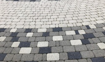 Изготовление серой брусчатки