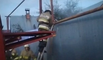 В Гранном под Новокуйбышевском пожарные предотвратили распространение огня